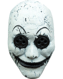 Button Eyes Deluxe Halloween Mask
