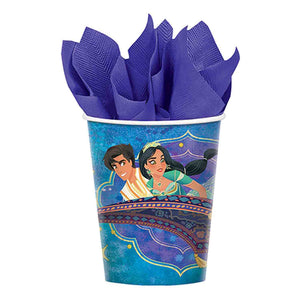Disney Aladdin 266ml Paper Cups Pack of 8