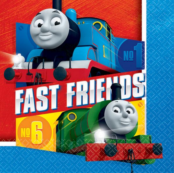 Thomas All Aboard Lunch Napkins Pack of 16