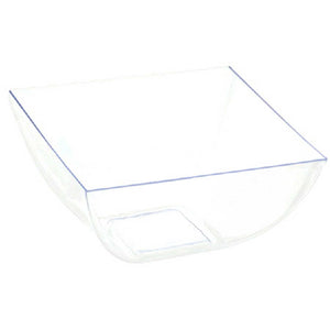 Christmas Clear 236ml Mini Plastic Bowls Pack of 10