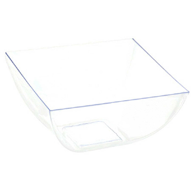 Christmas Clear 236ml Mini Plastic Bowls Pack of 10