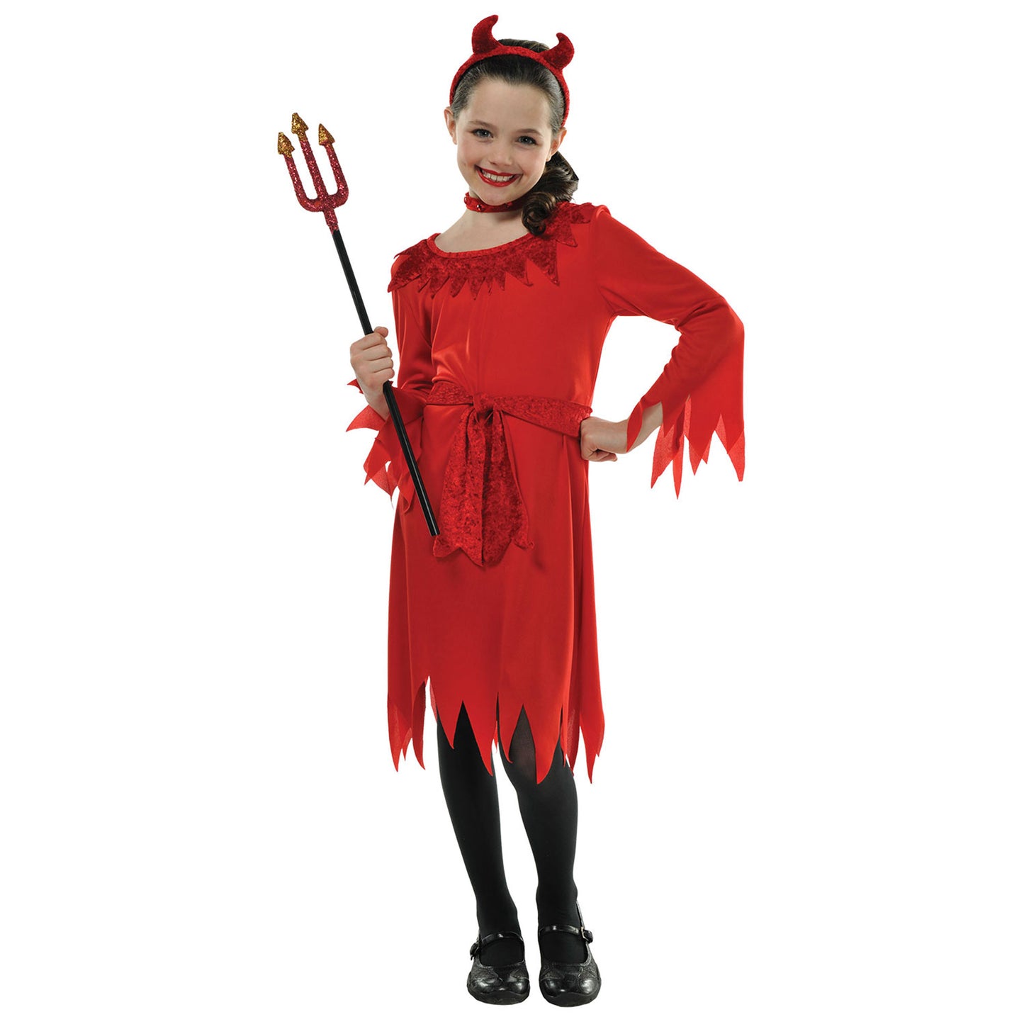 Little Devil Girls Costume 4-6 Years