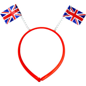Patriotic British Flags Headbopper