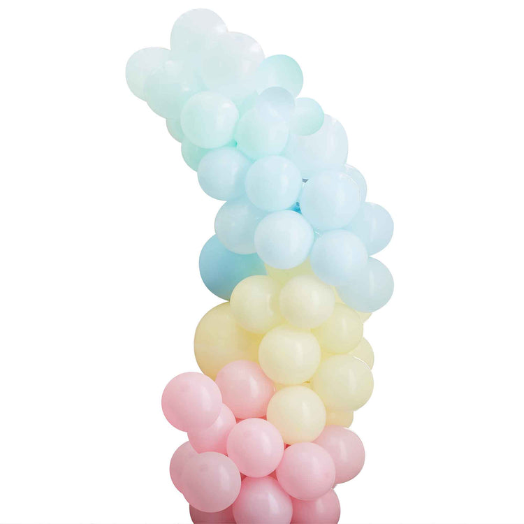 Mix It Up Pastel Balloon Arch Pack of 75