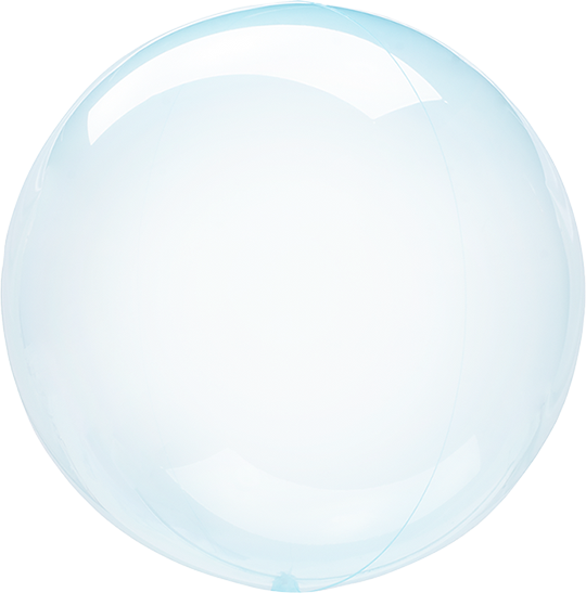 Blue 50cm Round Latex Balloon