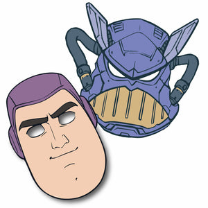 Buzz Lightyear Masks Pack of 8