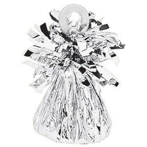 Christmas Silver Balloon Weight