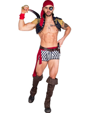 Captain Hunk Mens Costume