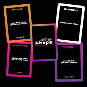 Off Ya Chops Official Aussie Party Game