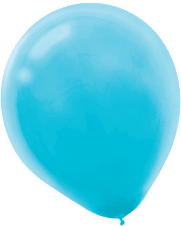 Caribbean Blue 30cm Latex Balloon Pack of 75