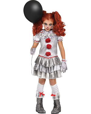 Carnevil Clown Girls Costume