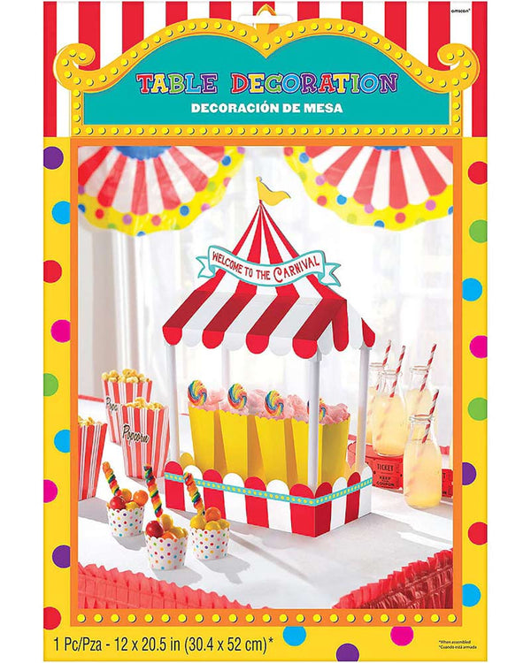 Carnival Games Welcome to the Carnival Table Decoration