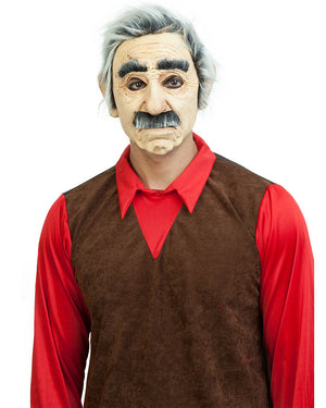 Cascarrabias Grumpy Old Man Latex Deluxe Mask