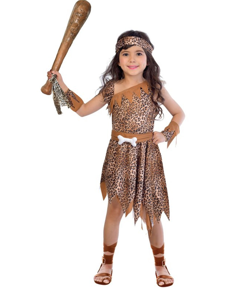 Cavewoman Girls Costume