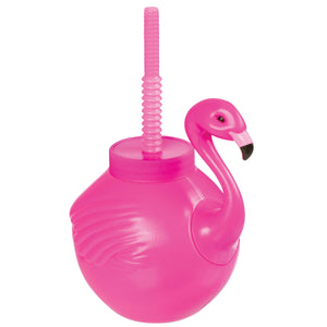 Flamingo Plastic Sippy Cup 532ml