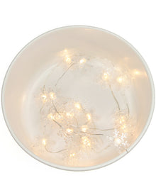 Snowflake Battery Christmas Lights 1.3m