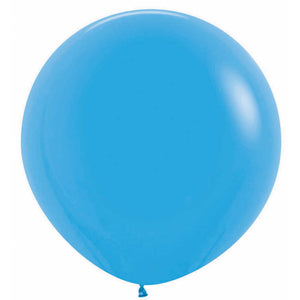 Sempertex 60cm Fashion Blue Latex Balloons 040 3PK Pack of 3