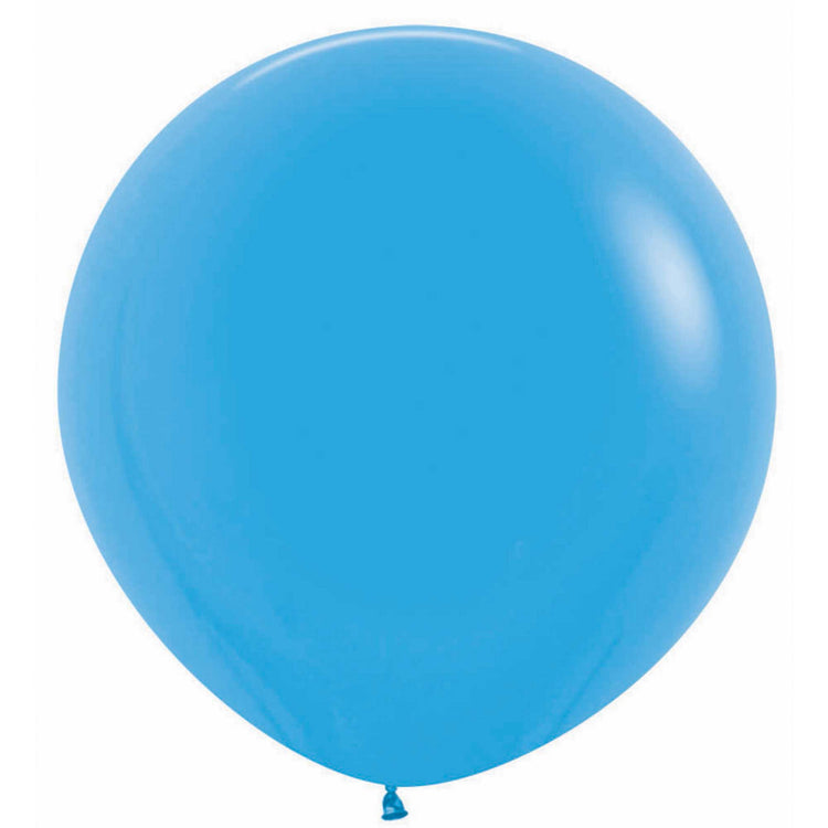 Sempertex 60cm Fashion Blue Latex Balloons 040 3PK Pack of 3