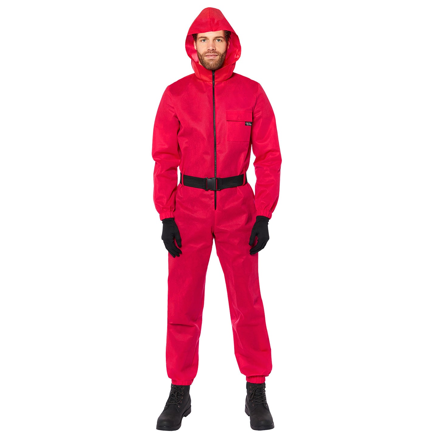 Squid Game Guard Jumpsuit Adult Costume Small
