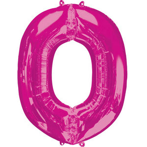 SuperShape Letter O Pink Balloon