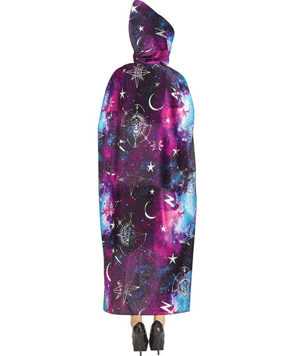 Celestial Sorcerress Multi Cosmic Colour Cape