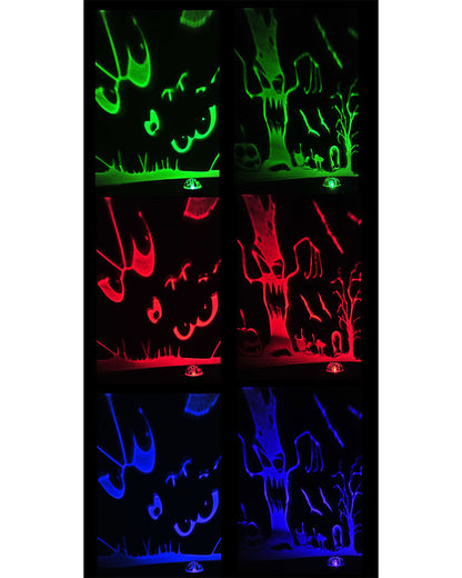 Cemetery Halloween Scene Party Projector