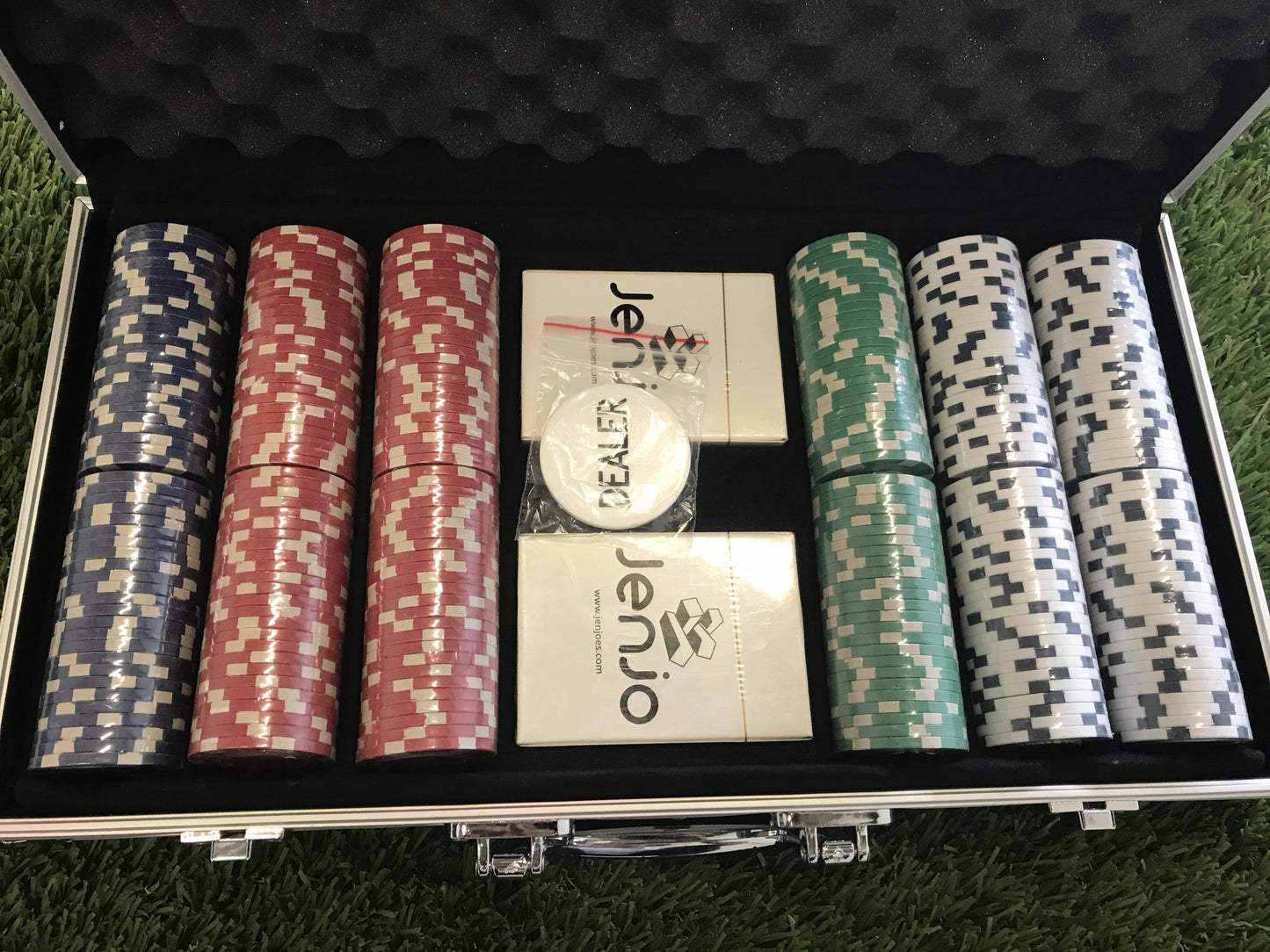 Poker Set With Aluminium Case