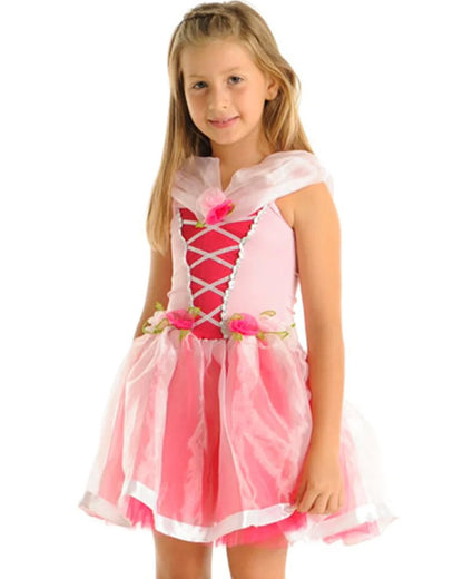 Charm Pink Princess Dress Girls Costume