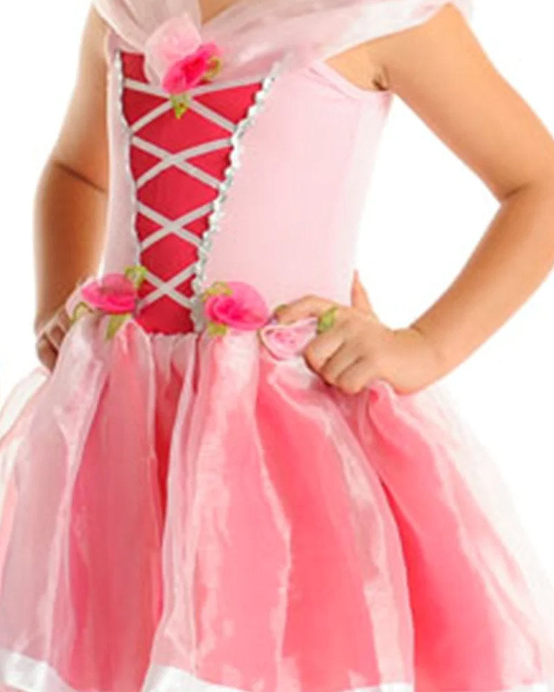 Charm Pink Princess Dress Girls Costume