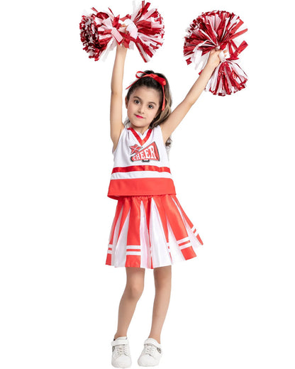 Cheerleader Girls Costume