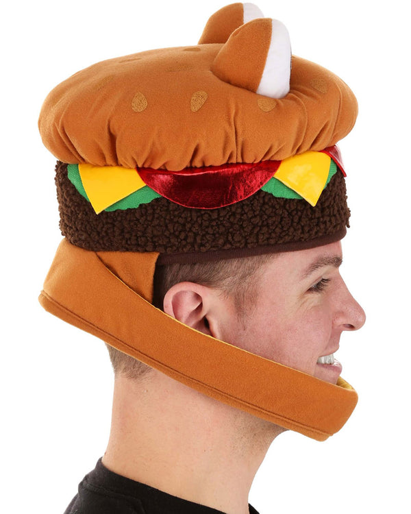 Cheeseburger Jawesome Deluxe Hat