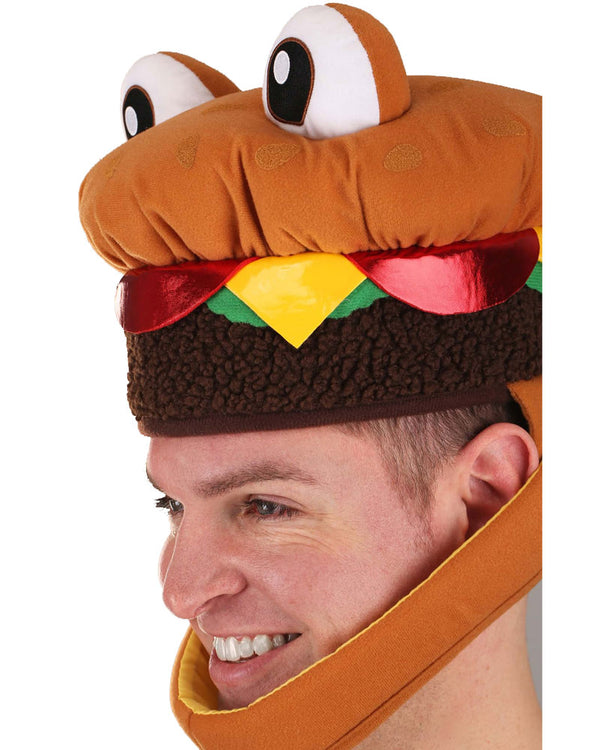 Cheeseburger Jawesome Deluxe Hat