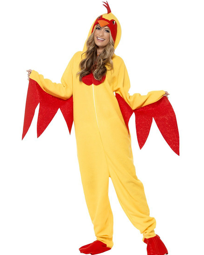 Chicken Hooded Adult Costume