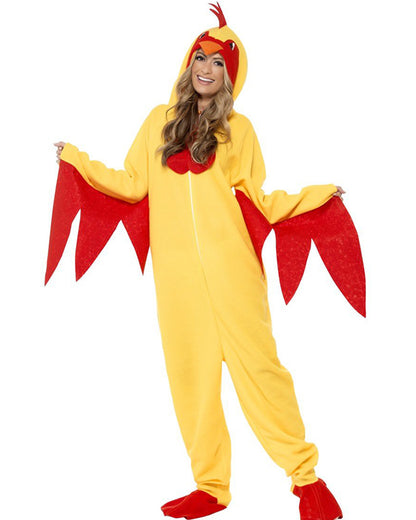 Chicken Hooded Adult Costume