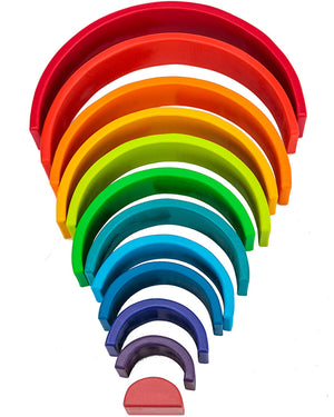 Childrens Wooden Rainbow