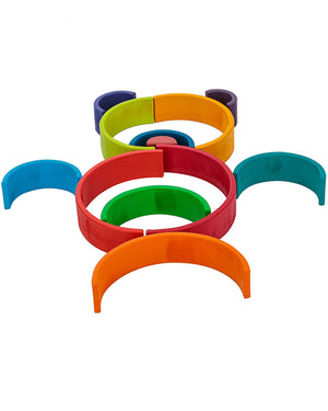 Childrens Wooden Rainbow