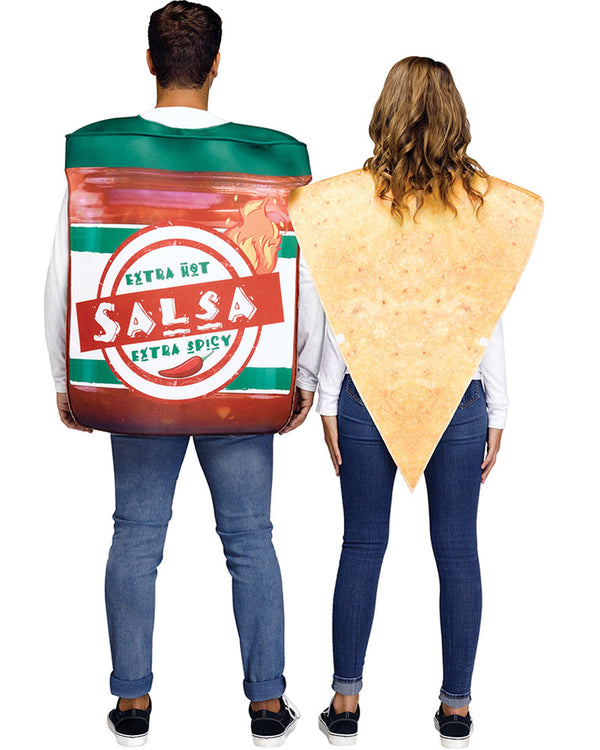 Chip and Salsa Adult Couple Costume