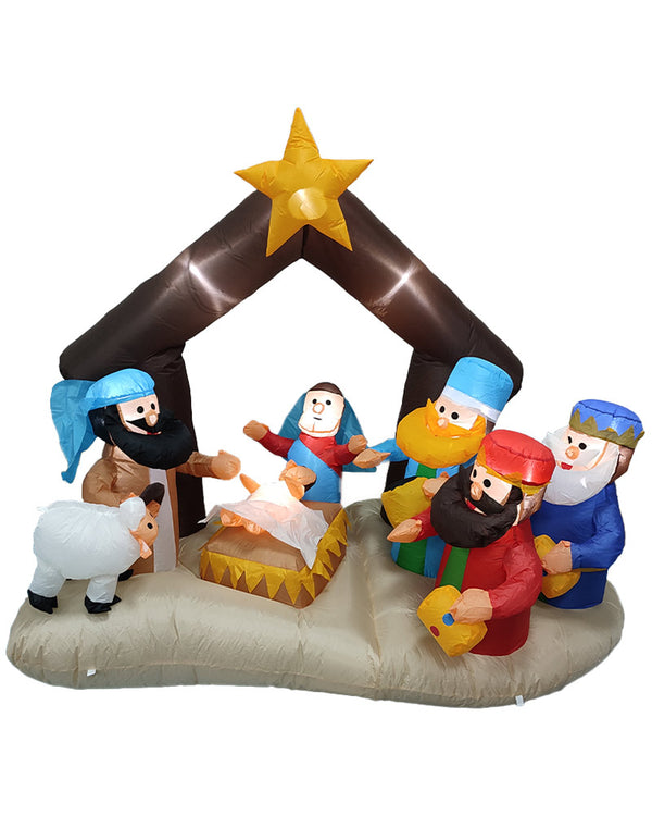 Christmas Nativity Scene Lawn Inflatable 1.6m
