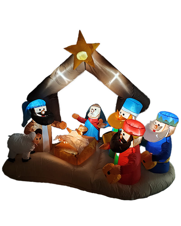Christmas Nativity Scene Lawn Inflatable 1.6m