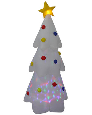 Christmas Tree with LED Disco Inflatable 1.8m
