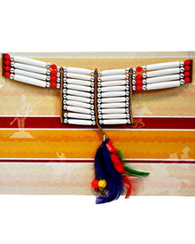 Tribal Necklace with Feather