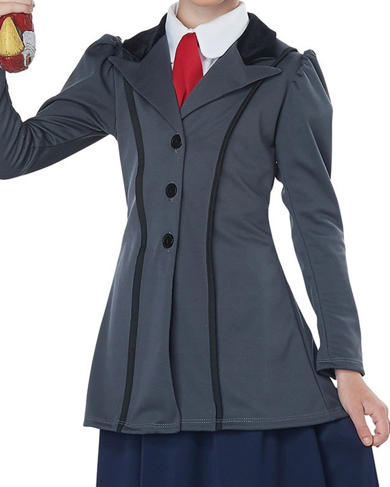 Classic English Nanny Girls Costume