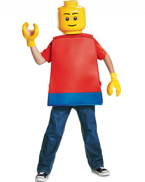 Classic Lego Guy Boys Costume