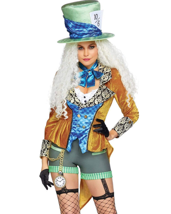 Classic Mad Hatter Womens Costume