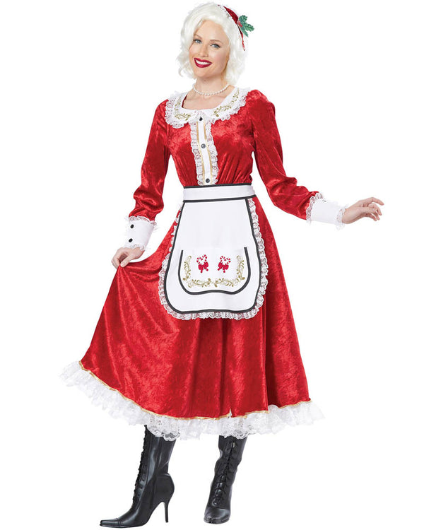 Classic Mrs Claus Womens Christmas Costume
