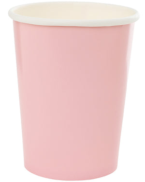 Classic Pink 260ml Paper Cups Pack of 10