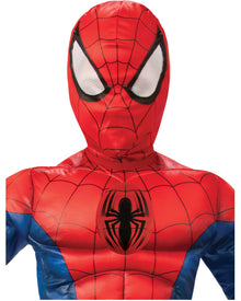 Classic Spiderman Lenticular Deluxe Boys Costume