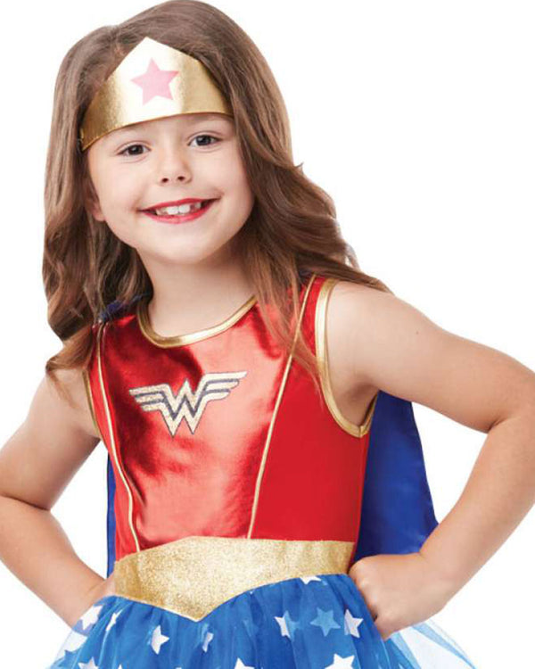 Classic Wonder Woman Girls Costume