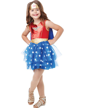 Classic Wonder Woman Girls Costume