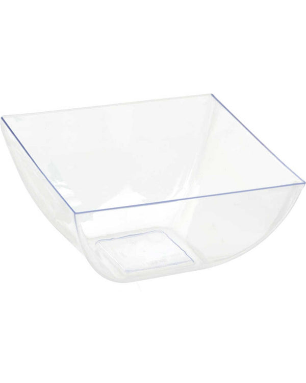 Clear 473ml Plastic Catering Bowls Pack of 10